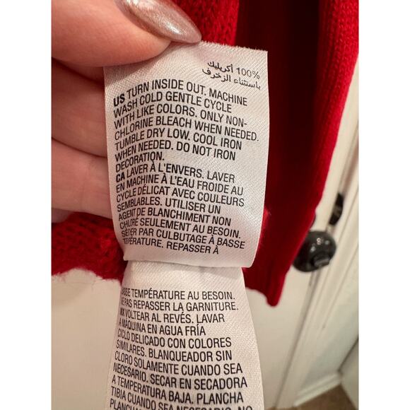 Adorable Karen Scott Christmas Reindeer Sweater - Picture 5 of 7